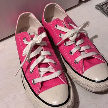 핑크색 ALL STAR 스니커즈