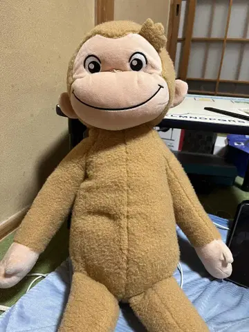 호기심 많은 조지 봉제 인형 약 40cm