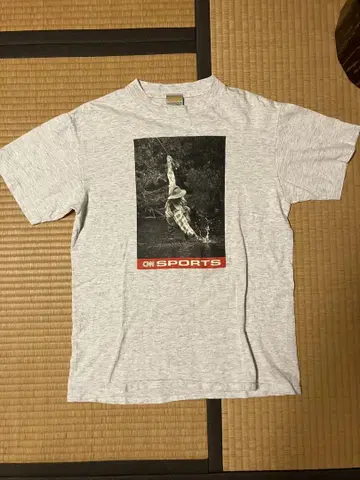CNN SPORTS T셔츠 USA제 미국 구제 의류 made in usa