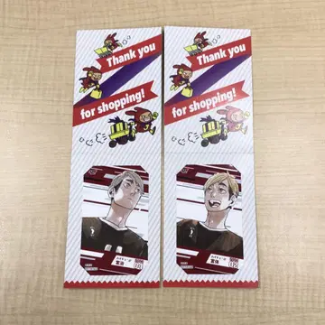 하이큐!! 점프샵 미니 브로마이드 2024 미야 오사무 미야 아츠무