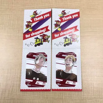 하이큐!! 점프샵 미니 브로마이드 2024 미야 오사무 미야 아츠무