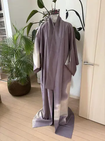 연보라 기모노 호몬기