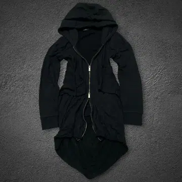 초기 devilment deformed layered hoodie