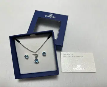 SWAROVSKI 귀걸이 목걸이