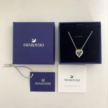 SWAROVSKI 하트형 목걸이
