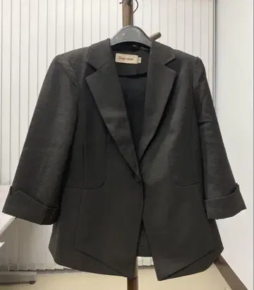 다크 그레이 테일러드 자켓 2XL