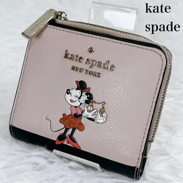 kate spade Disney 미니 콜라보 2단 접이식 지갑