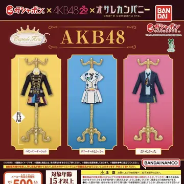 캡슐 토르소 마네킹 AKB48 전 3종 세트