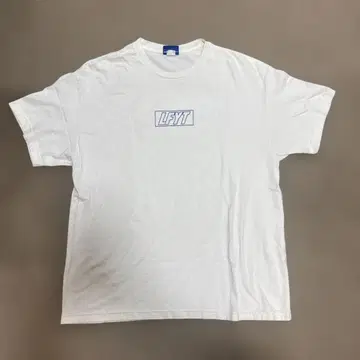 LFYT 로고 프린트 T셔츠 XL 화이트
