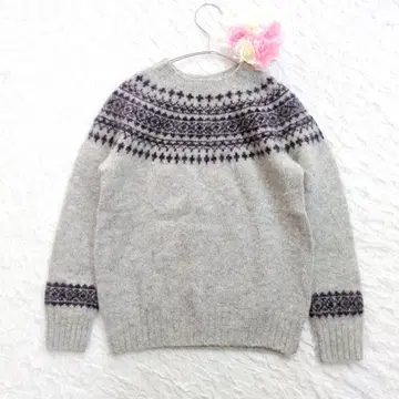 [컨디션 최상] Harley of Scotland 페어아일 패턴 노르딕