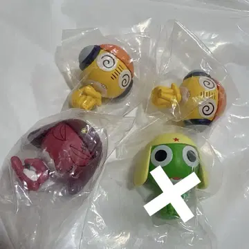 개구리 중사 케로로 기다림 5체 세트