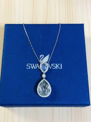 스와로브스키 SWAROVSKI 크리스티 더블 페어 목걸이