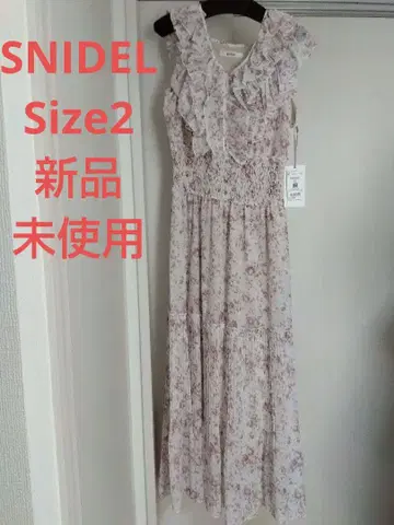 최종 게재 미사용 새상품 SNIDEL 롱 원피스 Size 2
