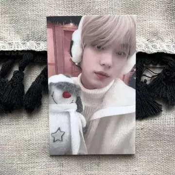 TXT 2022 SBS 가요대전 사전녹화 공개방송 수빈 트레이딩 카드