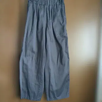 [ 새상품급 ] DANAFANEUIL 와이드 팬츠 코튼 혼방 그레이