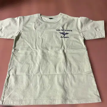 AVIREX U.S. AIR FORCE 티셔츠 M 라이트 그린
