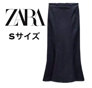 [ 택 포함 새상품 ] ZARA 데님 머메이드 스커트 정가 6890엔