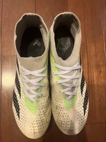 Predator 축구화 화이트/그린