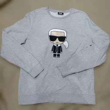 KARL LAGERFELD 캐릭터 자수 트레이닝복
