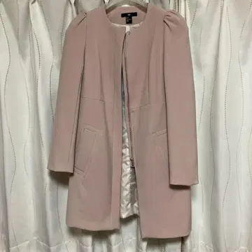H&M 노카라 코트