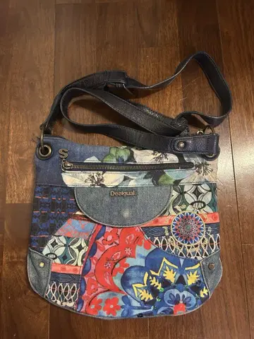 Desigual 데님 숄더백