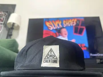 USA 크리쳐 CREATURE 스케이트보드 캡 블랙 검정