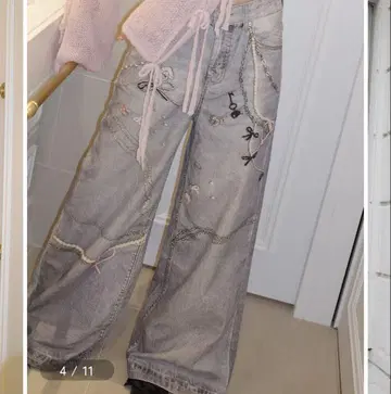 rouge by pomme toy print denim