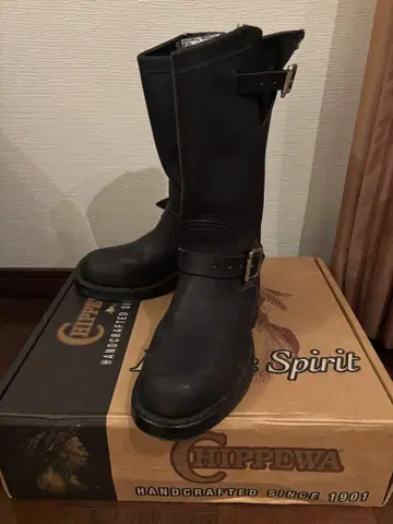 [ 박스 있음 새상품급 ] CHIPPEWA 치페와 엔지니어 부츠