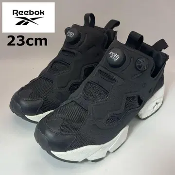 [컨디션 최상] 리복 스니커즈 인스타펌프 퓨리 23cm 블랙