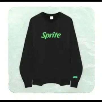 스프라이트 오리지널 트레이닝복 블랙 당선품 sprite