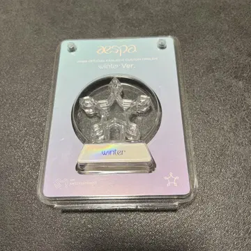 aespa winter Ver. 커스텀 응원봉 엠블럼 윈터