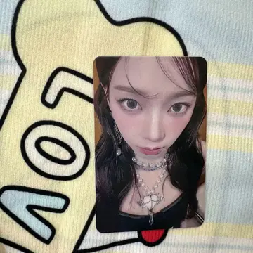 카리나 aespa 시부야 109 특전 팝업 럭키 드로우 트레이딩 카드