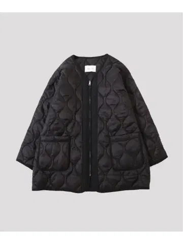 meltum QUILTING LINER JACKET 블랙