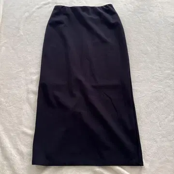 두지엠 클라세 네이비 롱 스커트 슬릿