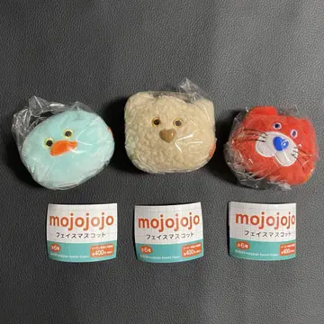 mojojojo 페이스 마스코트 3세트