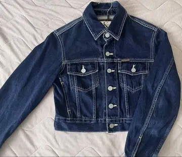 [ S ] Calvin Klein jeans 데님 자켓 짧은 기장 여성용