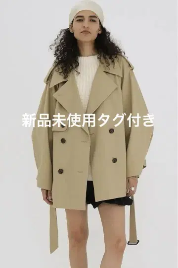 CLANE OVER SHORT TRENCH COAT