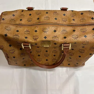 MCM 보스턴 백 19019 브라운