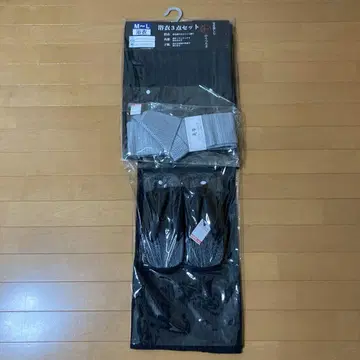 남성용 유카타 일본 나막신 세트 M~L