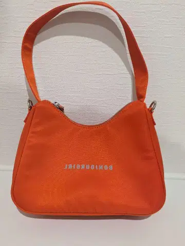 미사용 새상품 Bonjour Girl 미니 숄더 백 오렌지