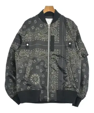 sacai 밀리터리 블루종 남성용