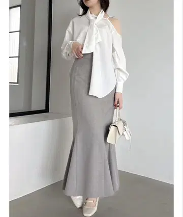다즐린 dazzlin 하이웨스트 모듬 내로우 스커트