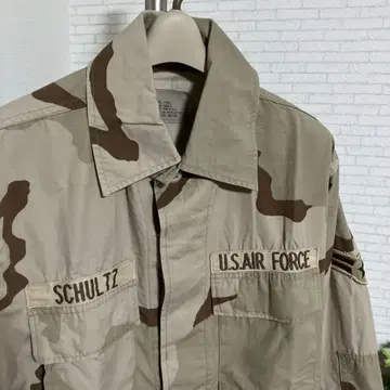 90s 밀리터리 자켓 BDU 립스탑 데저트 카모 빈티지