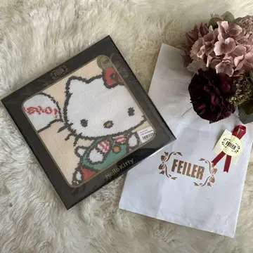 페이러 손수건 새상품 키티