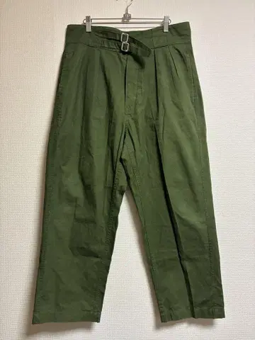 구르카 팬츠 턱 팬츠 트라우저 군