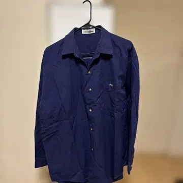 LACOSTE 네이비 긴팔 셔츠