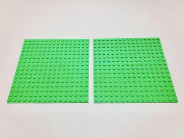 [미사용 새상품] 레고 LEGO 플레이트 16x16 브라이트 그린 2장
