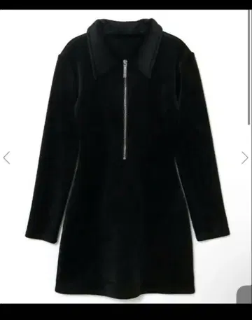 MELT THE LADY bumpy mini dress 벨로아 원피스