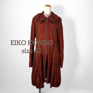 1505 EIKO KONDO 에이코 콘도 벌룬 롱 라이트 아우터 42