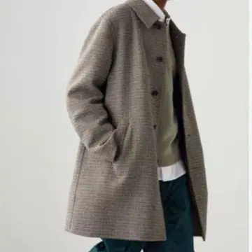 유니클로C 더블 페이스 코트 L